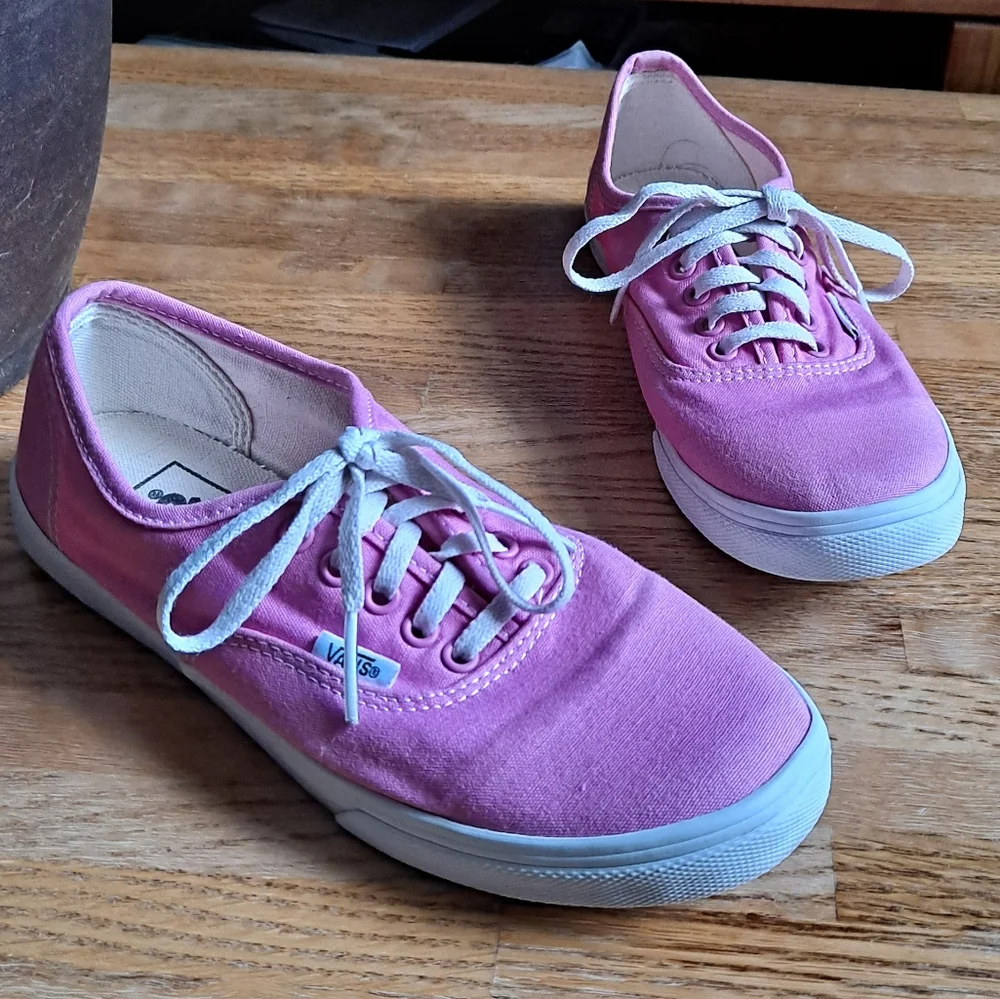 Pink Authentic Vans - Picture 3 of 8